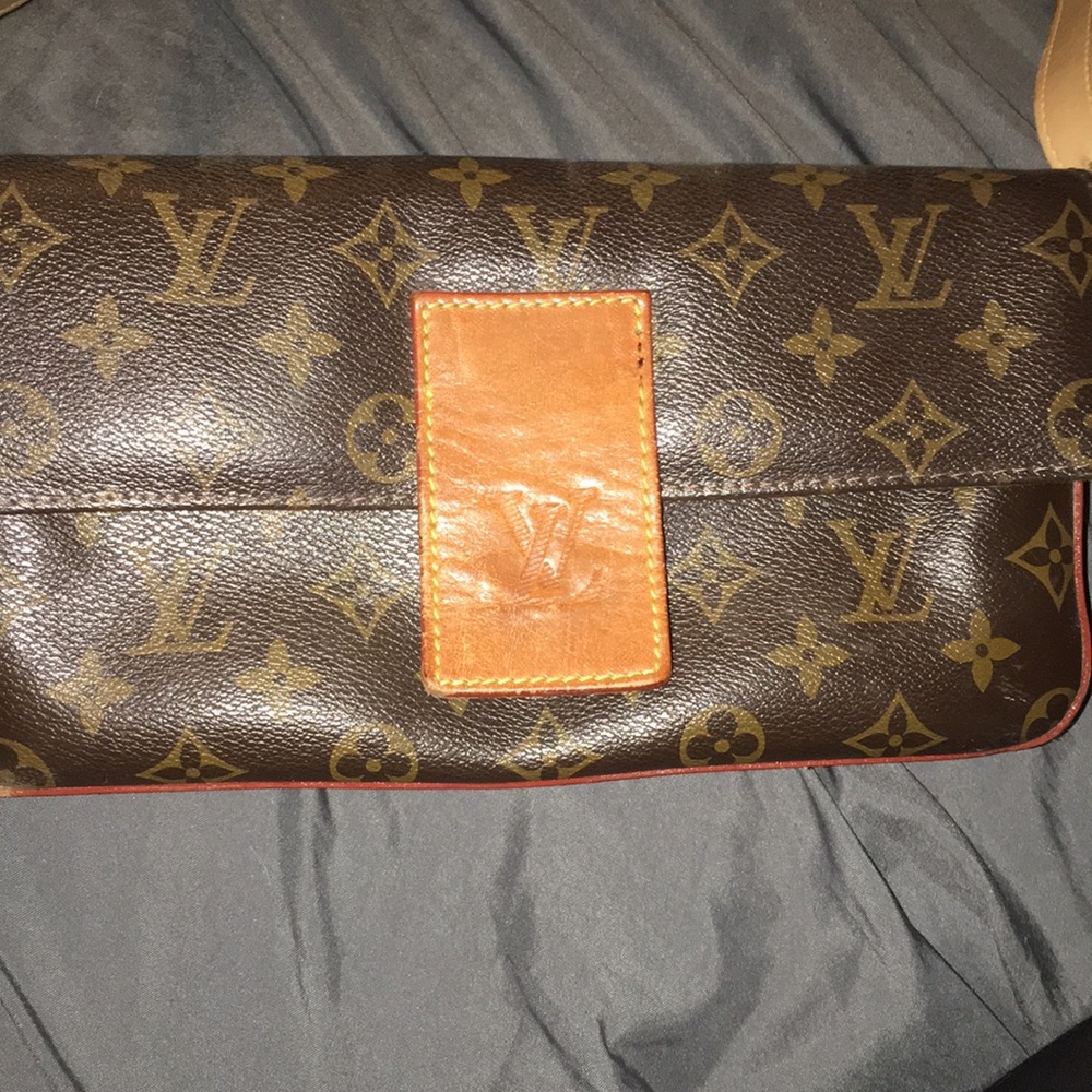 Damaged Louis Vuitton Cross Body Bag